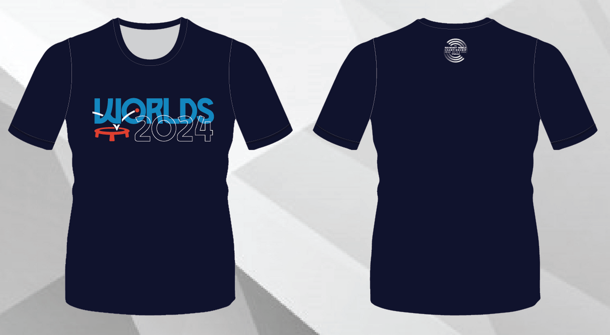 IRF - WORLDS NAVY - Short Sleeve