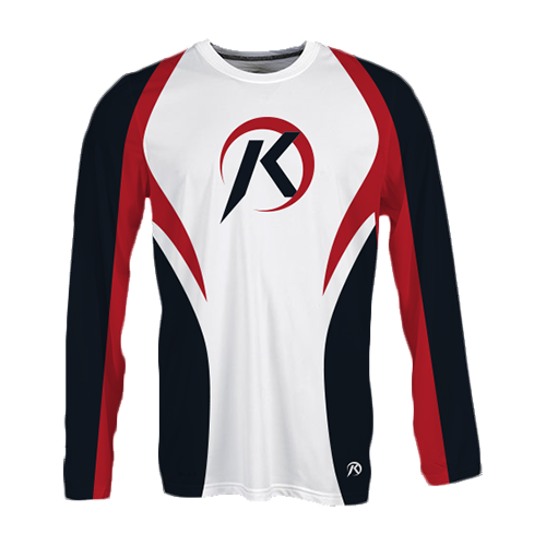 KICKBALL - Full Sublimation- Custom LONG SLEEVE Jersey