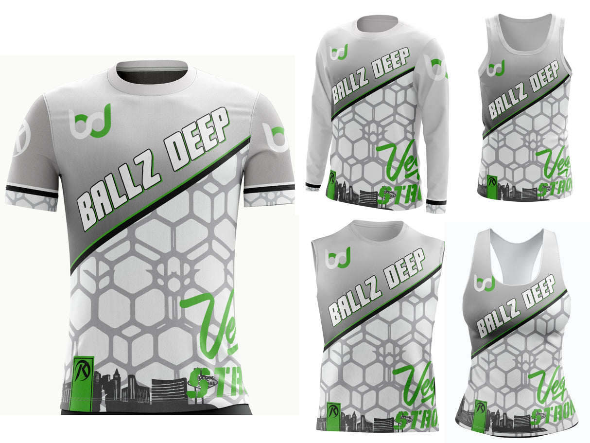 TMP - Ballz Deep - White Jersey