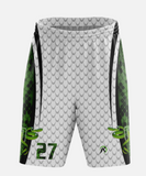 TMP - Diamond Snakes - White Mens Shorts