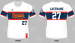 TMP - Falls Church Barons - Short Sleeve - WHITE