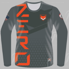 TMP - [ZERO] GREY Long Sleeve Jersey