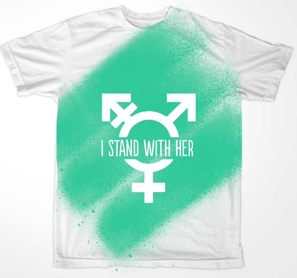 TMP - I Stand With Her - Green