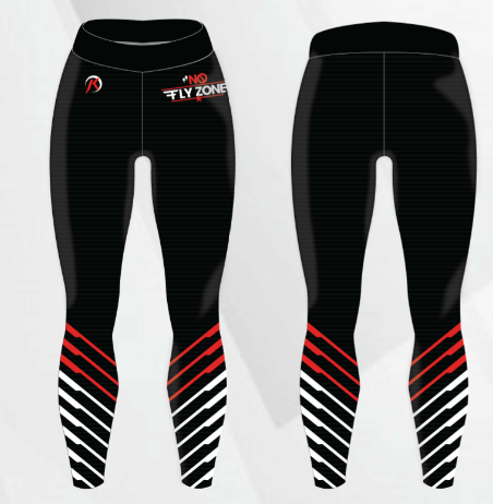TMP - NO FLY ZONE BLACK - LEGGINGS