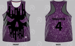 TMP - Outsiders Dodgeball Purple - Racerback