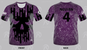 TMP - Outsiders Dodgeball Purple - Short Sleeve