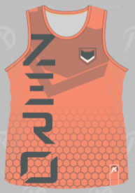 [ZERO] Orange Tank Top Jersey