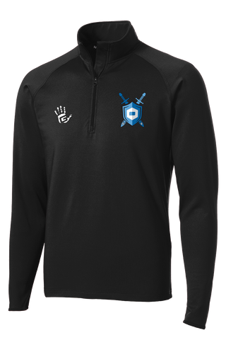 Screen Print - 1/4 Zip Pullover