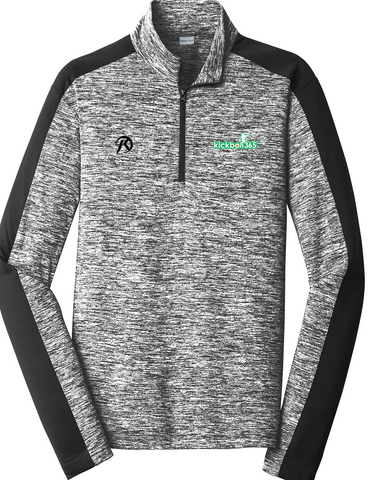Sport-Tek® PosiCharge® Electric Heather Colorblock 1/4-Zip Pullover