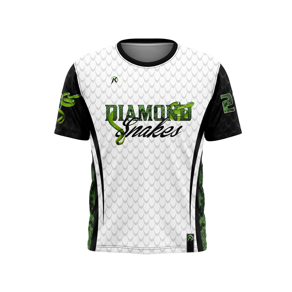 TMP - Diamond Snakes Jersey - WHITE